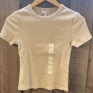 Banana Republic Tan Short Sleeve Tee
